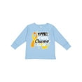 thumbnail image 1 of Inktastic Chilhood Cancer Awareness Yippee No More Chemo for Me Boys or Girls Long Sleeve Toddler T-Shirt, 1 of 5