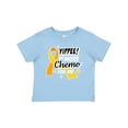 thumbnail image 1 of Inktastic Chilhood Cancer Awareness Yippee no More Chemo for Me Boys or Girls Baby T-Shirt, 1 of 5