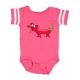 thumbnail image 1 of Inktastic Chili Dog- cute pepper shaped dog Boys or Girls Baby Bodysuit, 1 of 5