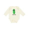 thumbnail image 1 of Inktastic Chill Dill Boys or Girls Long Sleeve Baby Bodysuit, 1 of 5