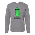 thumbnail image 1 of Inktastic Chill Dill Long Sleeve T-Shirt, 1 of 5