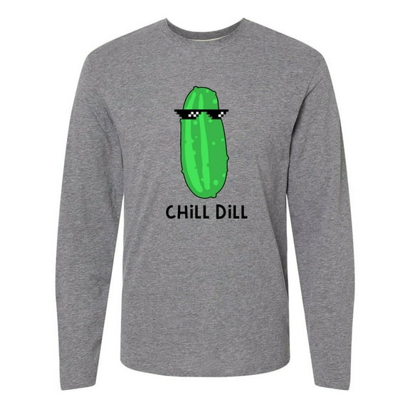 Inktastic Chill Dill Long Sleeve T-Shirt