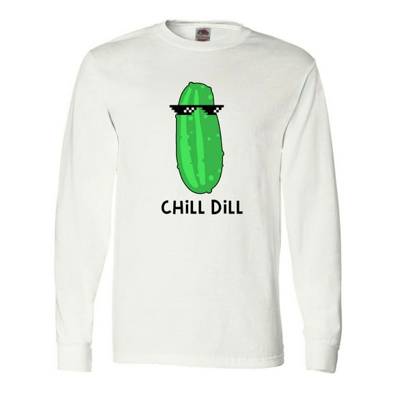 Inktastic Chill Dill Long Sleeve T-Shirt