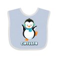 thumbnail image 1 of Inktastic Chillin Penguin Boys or Girls Baby Bib, 1 of 4