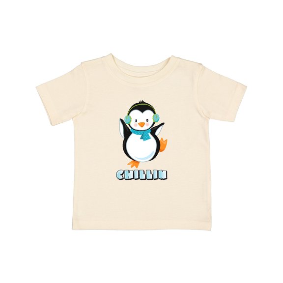 Inktastic Chillin Penguin Boys or Girls Baby T-Shirt