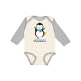 thumbnail image 1 of Inktastic Chillin Penguin Boys or Girls Long Sleeve Baby Bodysuit, 1 of 5