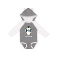 thumbnail image 1 of Inktastic Chillin Penguin Boys or Girls Long Sleeve Baby Bodysuit, 1 of 5
