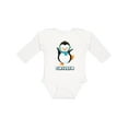 thumbnail image 1 of Inktastic Chillin Penguin Boys or Girls Long Sleeve Baby Bodysuit, 1 of 5