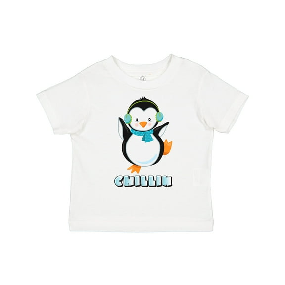 Inktastic Chillin Penguin Boys or Girls Toddler T-Shirt