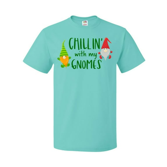 Inktastic Chillin' with My Gnomes T-Shirt