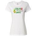 thumbnail image 1 of Inktastic Chillin' with My Gnomes Women's T-Shirt, 1 of 5