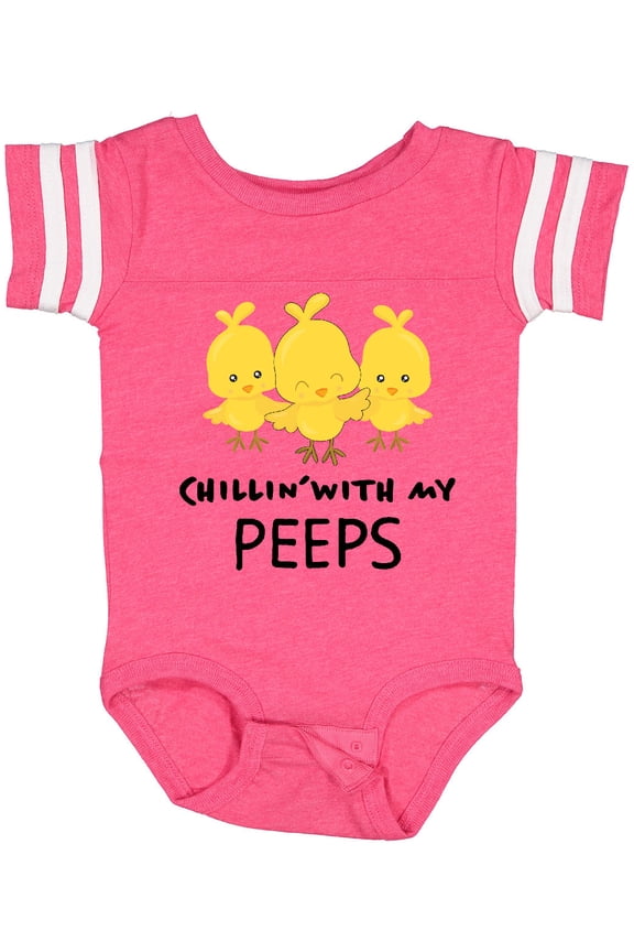 Chillin' with My Peeps Boys or Girls Baby Bodysuit