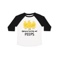 thumbnail image 1 of Inktastic Chillin' with My Peeps Boys or Girls Toddler T-Shirt, 1 of 5