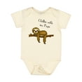 thumbnail image 1 of Inktastic Chillin with Papa Sloth Cute Boys Baby Bodysuit, 1 of 5