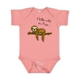 thumbnail image 1 of Inktastic Chillin with Papa Sloth Cute Boys Baby Bodysuit, 1 of 5