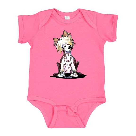 Inktastic Chinese Crested Boys or Girls Baby Bodysuit