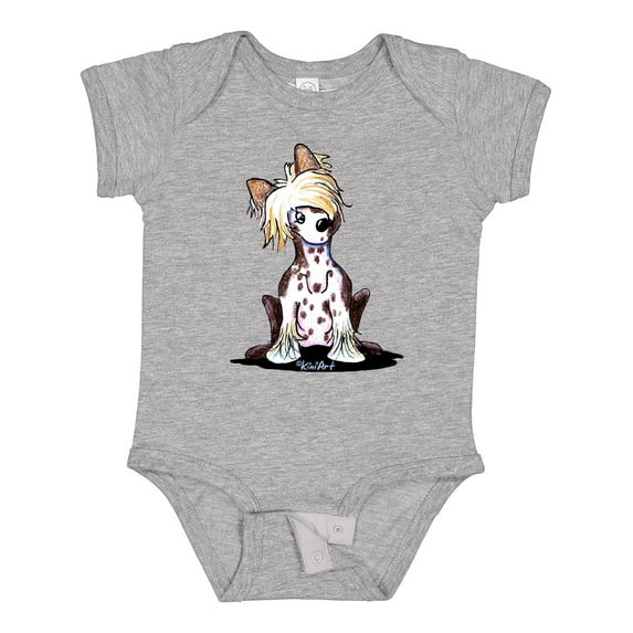 Inktastic Chinese Crested Boys or Girls Baby Bodysuit