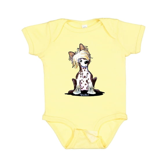 Inktastic Chinese Crested Boys or Girls Baby Bodysuit
