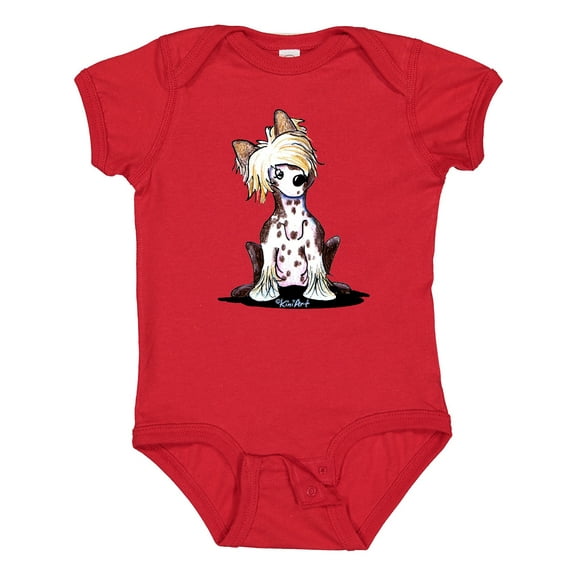 Inktastic Chinese Crested Boys or Girls Baby Bodysuit