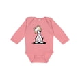 thumbnail image 1 of Inktastic Chinese Crested Boys or Girls Long Sleeve Baby Bodysuit, 1 of 5