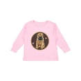 thumbnail image 1 of Inktastic Chinese Shar-pei Dog Art Girls Long Sleeve Toddler T-Shirt, 1 of 5
