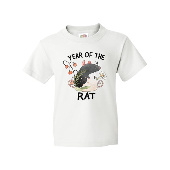 Inktastic Chinese Zodiac Year of The Rat Youth T-Shirt