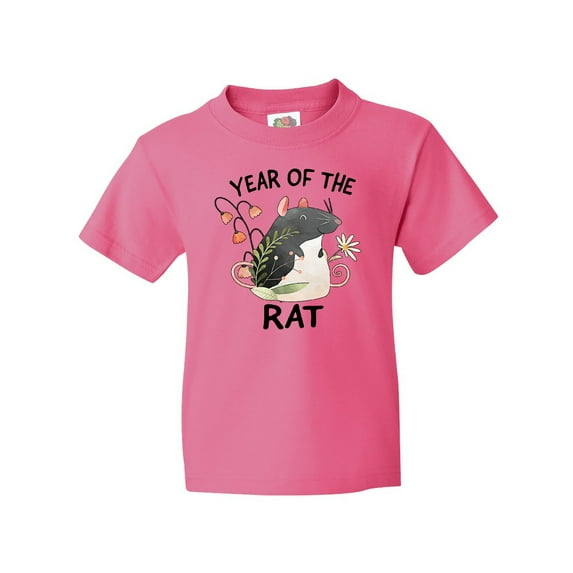 Inktastic Chinese Zodiac Year of The Rat Youth T-Shirt