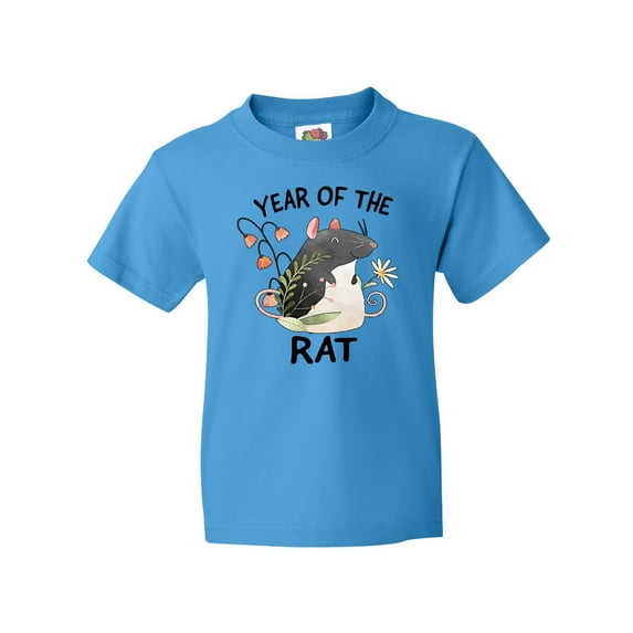 Inktastic Chinese Zodiac Year of The Rat Youth T-Shirt