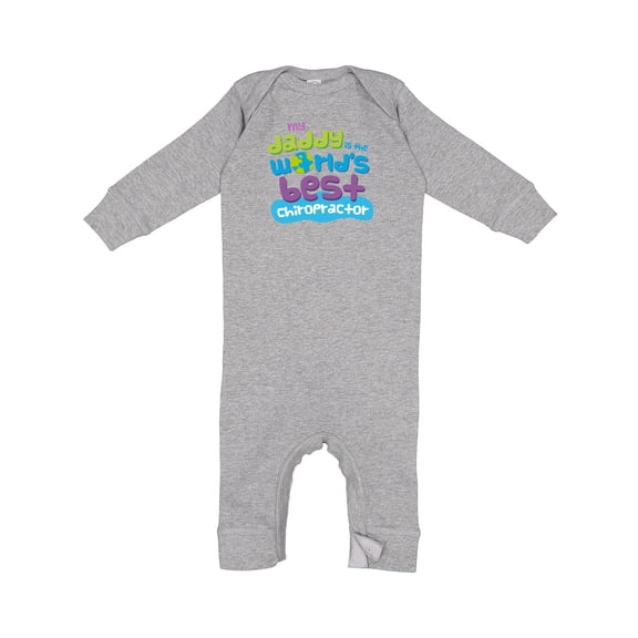 Inktastic Chiropractor Daddy Baby Romper Coveralls