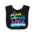 thumbnail image 1 of Inktastic Chiropractor Daddy Boys or Girls Baby Bib, 1 of 4