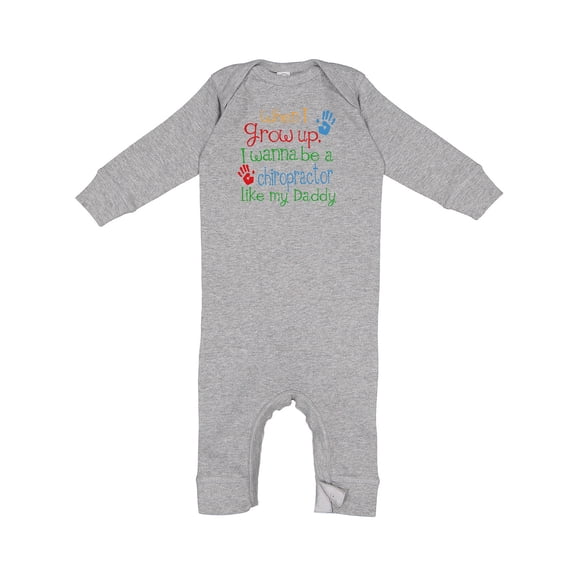 Inktastic Chiropractor Like Daddy Baby Romper Coveralls