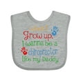 thumbnail image 1 of Inktastic Chiropractor Like Daddy Boys or Girls Baby Bib, 1 of 4