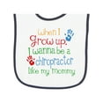 thumbnail image 1 of Inktastic Chiropractor Like Mommy Baby Terry Cloth Bib, 1 of 3