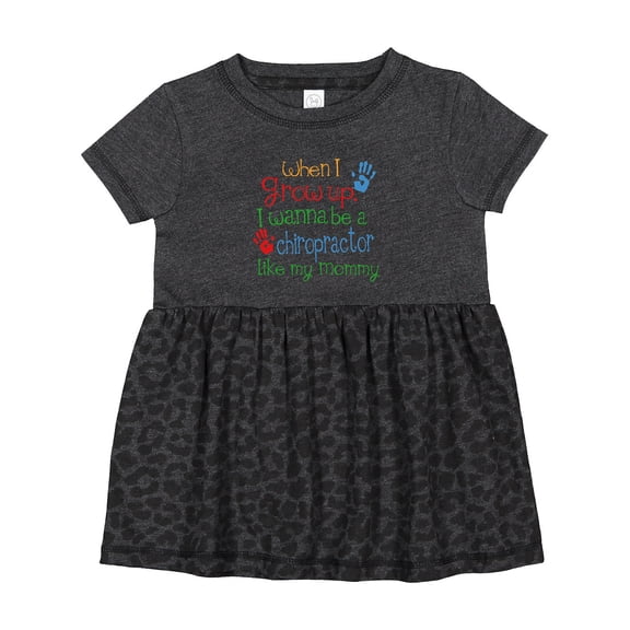 Inktastic Chiropractor Like Mommy Girls Baby Dress