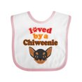 thumbnail image 1 of Inktastic Chiweenie Dog Gift Boys or Girls Baby Bib, 1 of 4