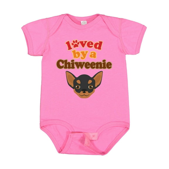 Inktastic Chiweenie Dog Gift Boys or Girls Baby Bodysuit