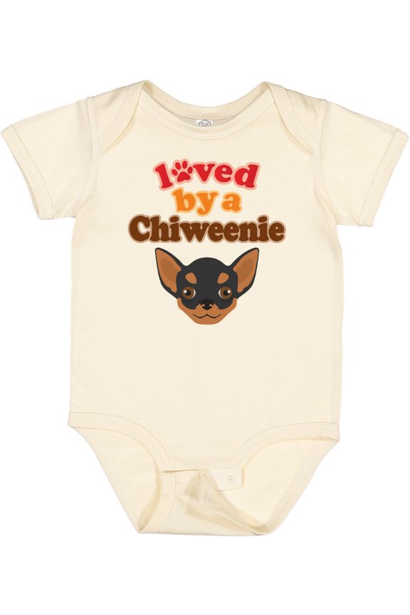 Chiweenie Dog Gift Boys or Girls Baby Bodysuit