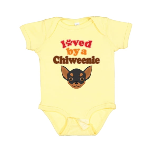 Inktastic Chiweenie Dog Gift Boys or Girls Baby Bodysuit