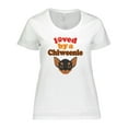 thumbnail image 1 of Inktastic Chiweenie Dog Gift Women's Plus Size T-Shirt, 1 of 5