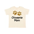 thumbnail image 1 of Inktastic Chiweenie Mom Paw Print Girls Toddler T-Shirt, 1 of 5