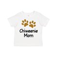 thumbnail image 1 of Inktastic Chiweenie Mom Paw Print Girls Toddler T-Shirt, 1 of 5