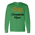 thumbnail image 1 of Inktastic Chiweenie Mom Paw Print Long Sleeve T-Shirt, 1 of 5