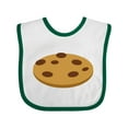 thumbnail image 1 of Inktastic Chocolate Chip Cookie Boys or Girls Baby Bib, 1 of 4