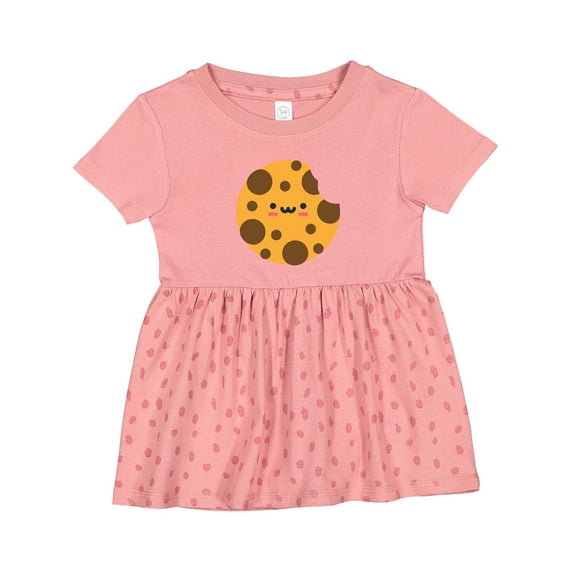 Inktastic Chocolate Chip Cookie Girls Baby Dress