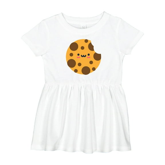 Inktastic Chocolate Chip Cookie Girls Baby Dress