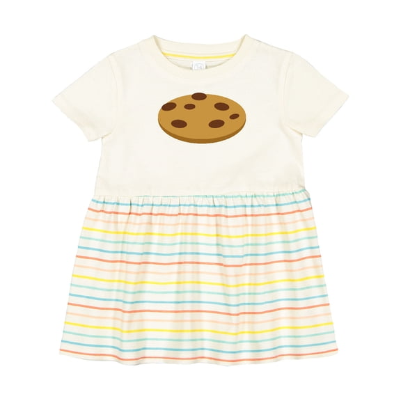 Inktastic Chocolate Chip Cookie Girls Baby Dress