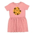 thumbnail image 1 of Inktastic Chocolate Chip Cookie Girls Toddler Dress, 1 of 5