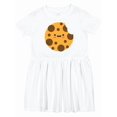 thumbnail image 1 of Inktastic Chocolate Chip Cookie Girls Toddler Dress, 1 of 5