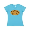 thumbnail image 1 of Inktastic Chocolate Chip Cookie Women's V-Neck T-Shirt, 1 of 5