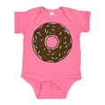 thumbnail image 1 of Inktastic Chocolate Donut, Doughnut, Glaze, Icing, Sprinkles Boys or Girls Baby Bodysuit, 1 of 5